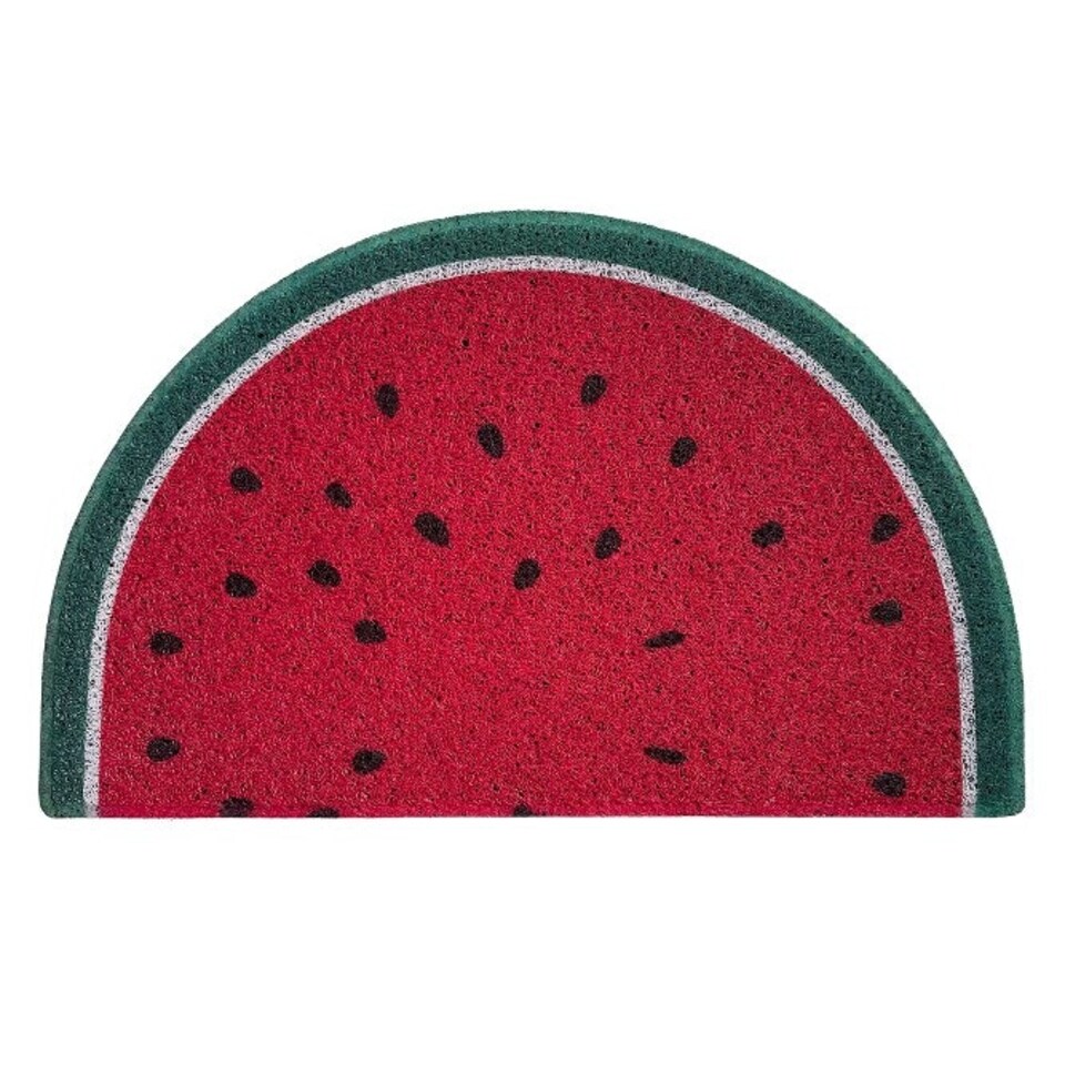 image 1 of Nicoman Watermelon Halfmoon Door Mat