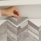 image 6 of d-c-fix Herringbone 29.6 x 25.3cm Premium Self Adhesive Composite Wall Tile | Pack 5