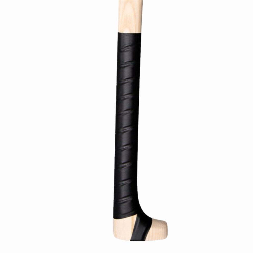 image 1 of Murphy's Gaelic Intro Ash Hurling Stick, Pre Gripped Hurley, Black, 24 Inch