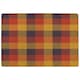 image 1 of Orange Check Pattern (Rug) Orange | XL: 160x230cm