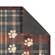 image 2 of Howler & Scratch Mat Plaid Paws Runner 50x150 Door Mat
