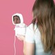 image 5 of Envie Ionic Portable Facial Steamer with LED Spa Light for Women, White