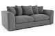 image 1 of CHICAGO JUMBO CORD SOFA 3 SEATER GREY