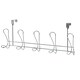 image 3 of Showerdrape Lyrical Chrome Over Door Storage Hooks