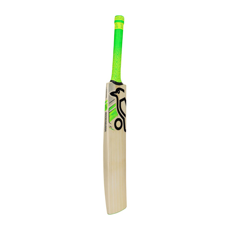 image 1 of Kookaburra Kahuna 9.1 Junior Cricket Bat - Size 6, Lime