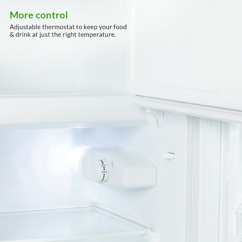image 1 of Willow WU48FC4W 80L Under Counter Fridge with 4* Ice Box White