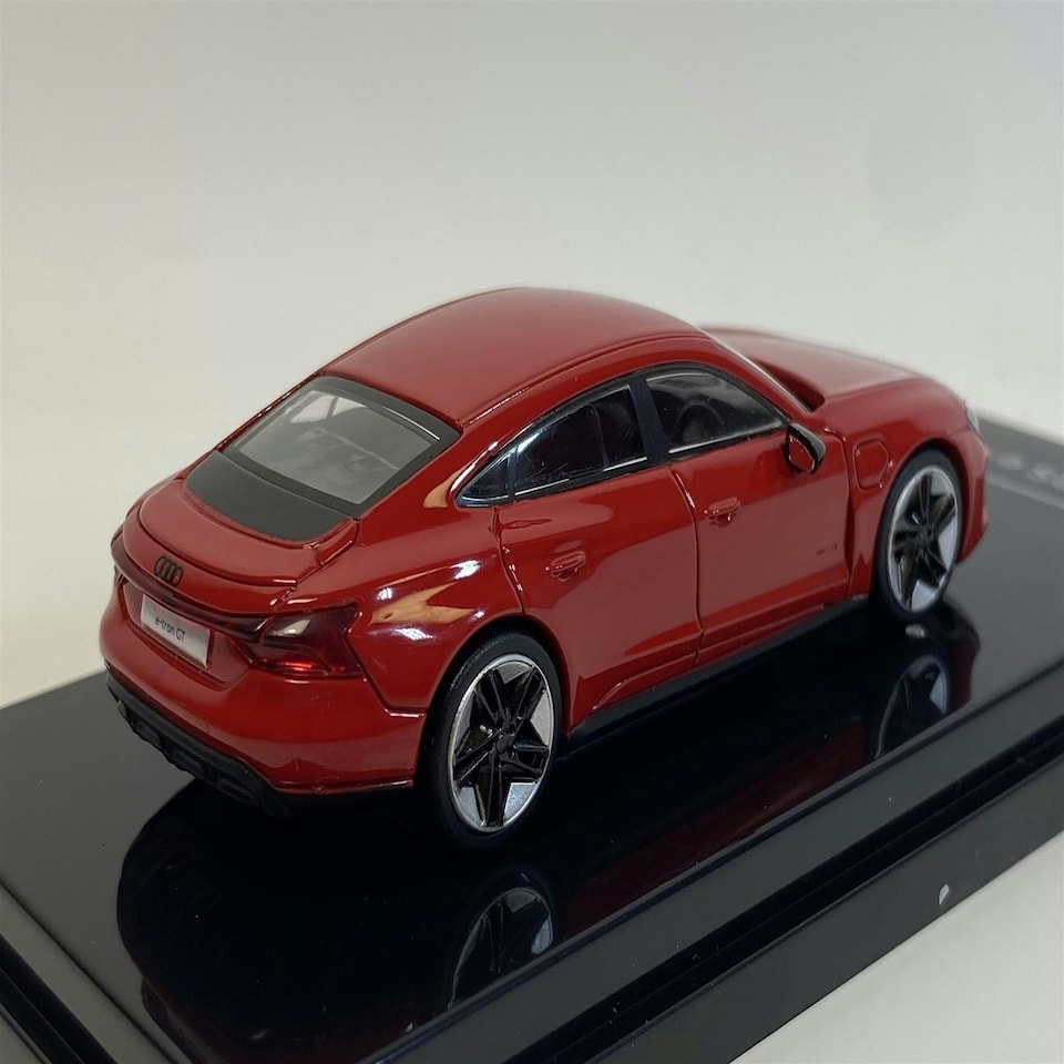 image 1 of Audi RS e-tron GT Tango Red RHD 1:64 Scale Paragon 65332