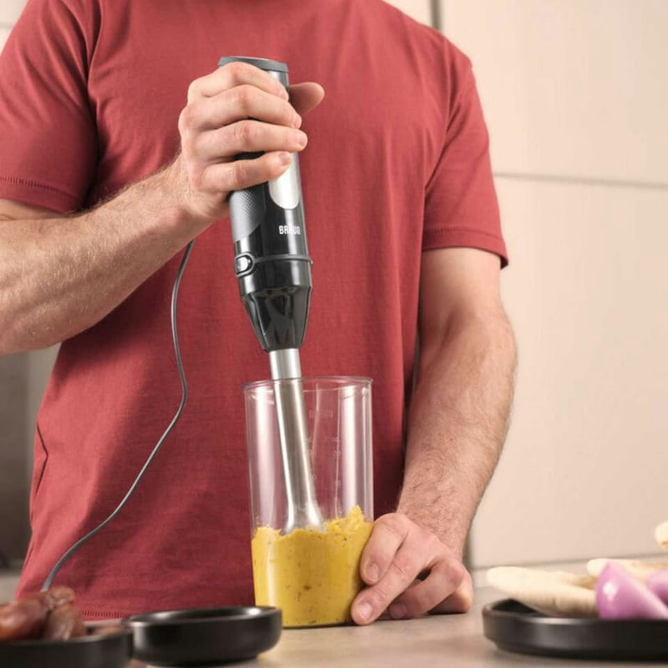 image 1 of Braun MQ 55236 M MultiQuick 5 Pro Hand Blender with Chopper, Whisk & Beaker MQ 55236 M