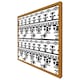 image 4 of Egyptian eye of horus heiroglyphs (Picture Frame) Grey | XL