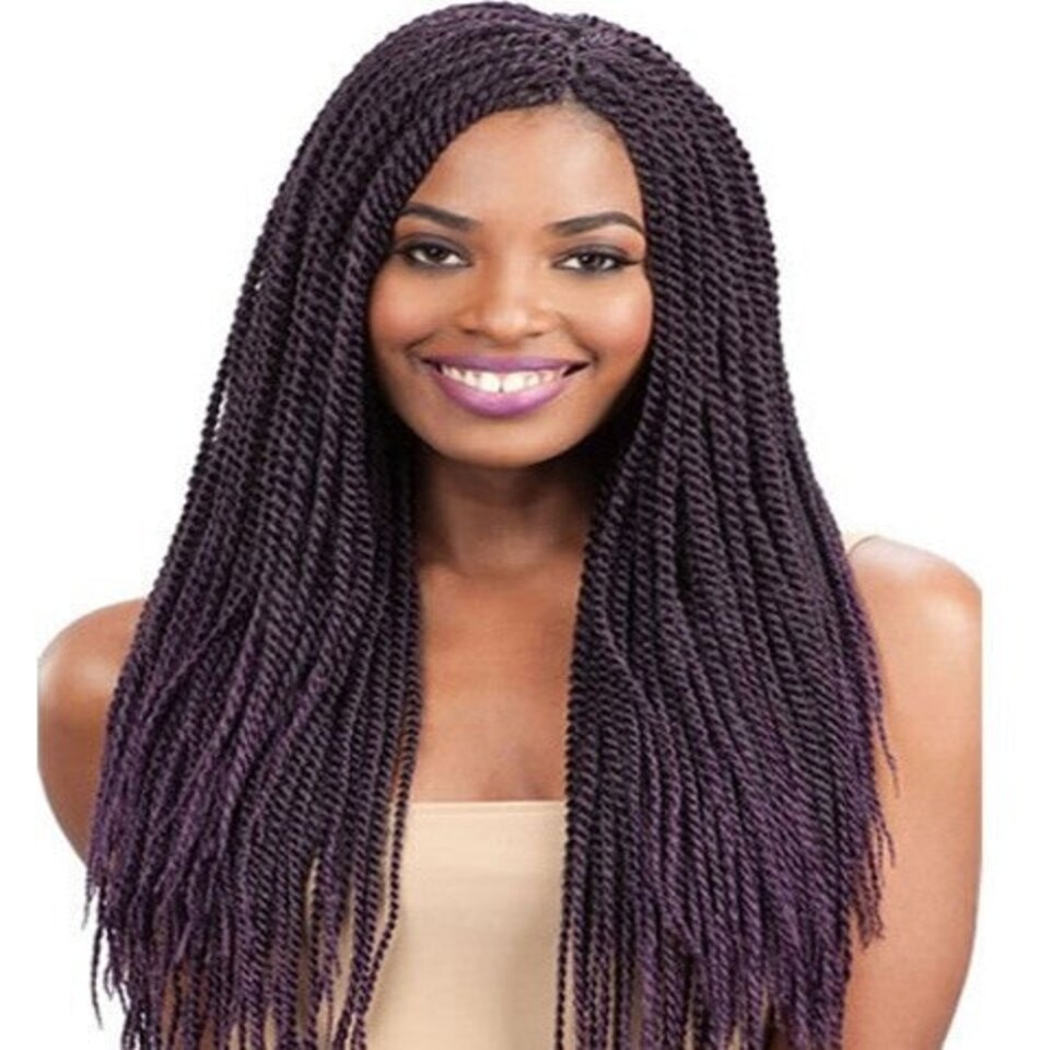 Model Model Glance Syn Hot Single Twist Braid Multi | 2 | One Size