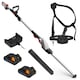 image 1 of VonHaus Cordless Pole Hedge Trimmer with 2 x 20V Batteries
