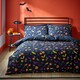 image 2 of Catherine Lansfield Halloween Trick or Treat Reversible Duvet Cover Set Black Black | Double