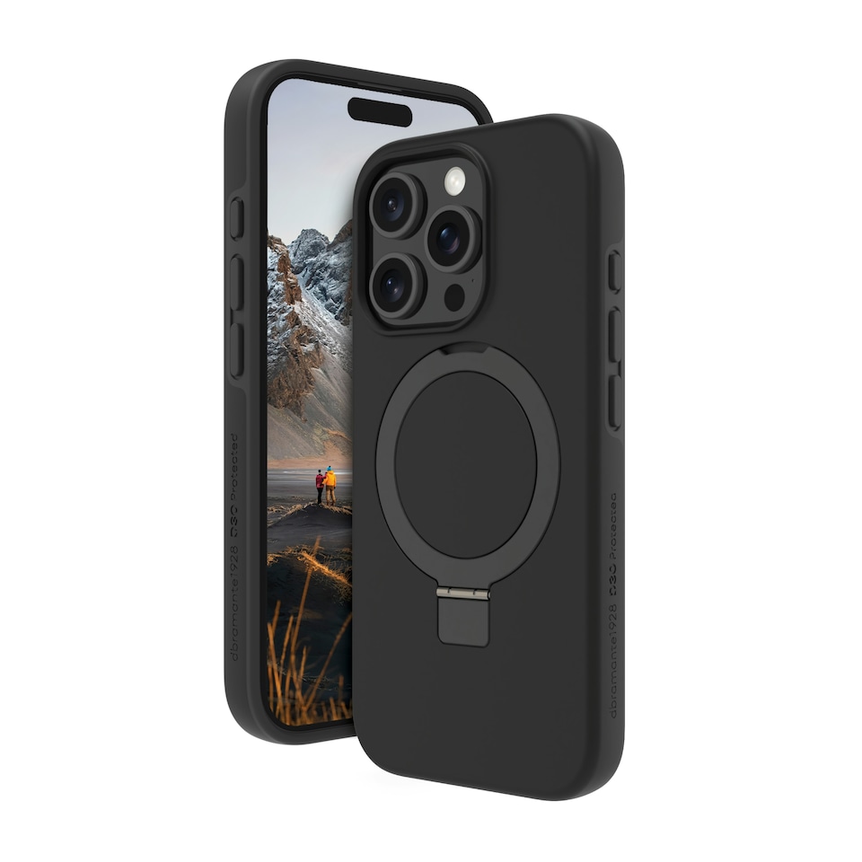 image 1 of Dbramante IUK7BL006300 Iceland Ultra D3O MS Kick Case - iPhone 16 Pro Max - Black