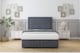 image 1 of Sloomy Ashford Steel Plush Ottoman Bed With Mattress With 26" Strutted Headboard 3' Single