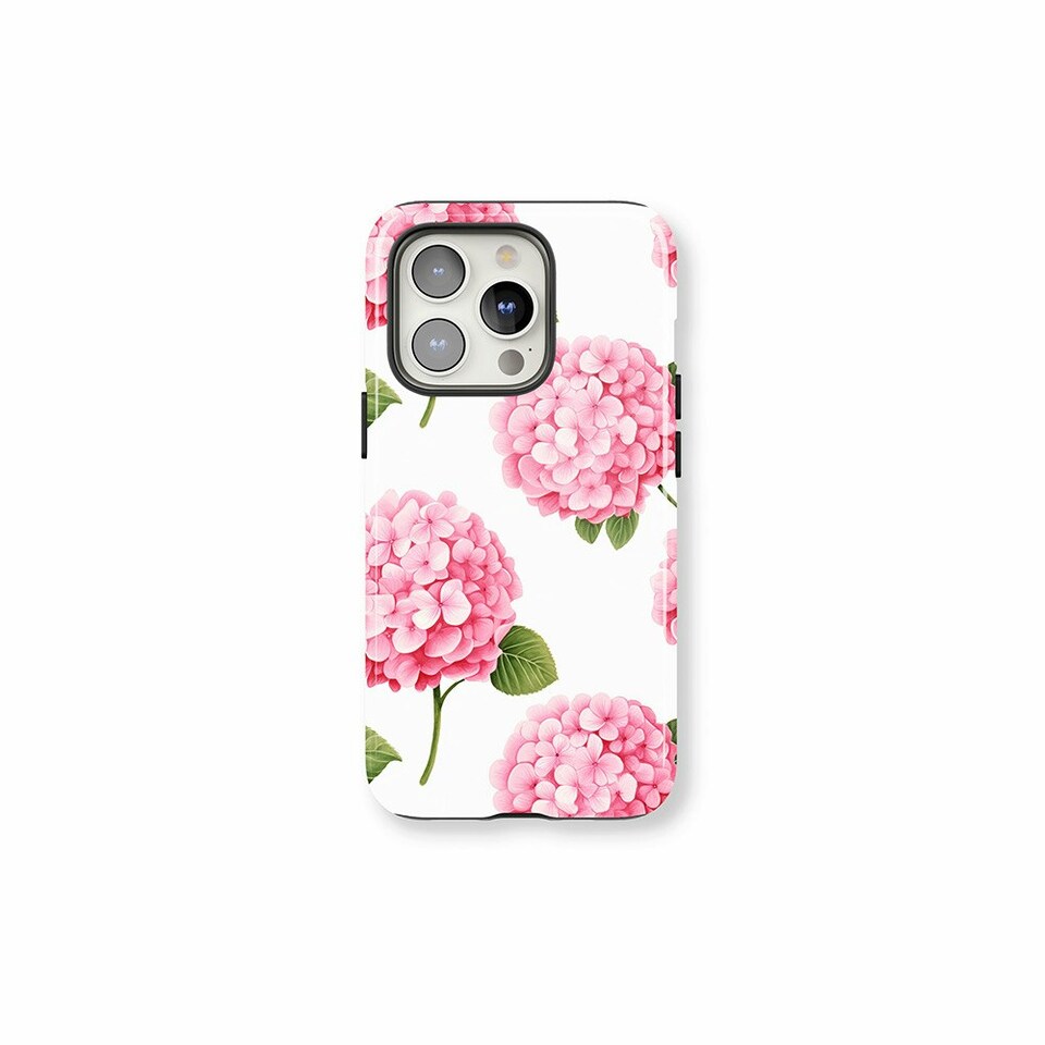 image 1 of Hydrangeas Phone Case | Pink | Galaxy S22
Slim | Galaxy S22
Slim