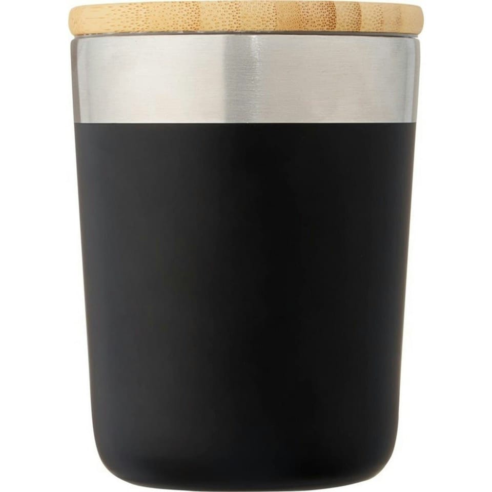 image 1 of Avenue Lagan Stainless Steel 300ml Tumbler - Solid Black - One Size