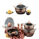 image 1 of Alize Collection 7-Piece Non-Stick Granite Cookware Set (Copper)