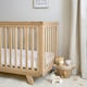 image 3 of Clair de Lune Premium Oak Cot Bed