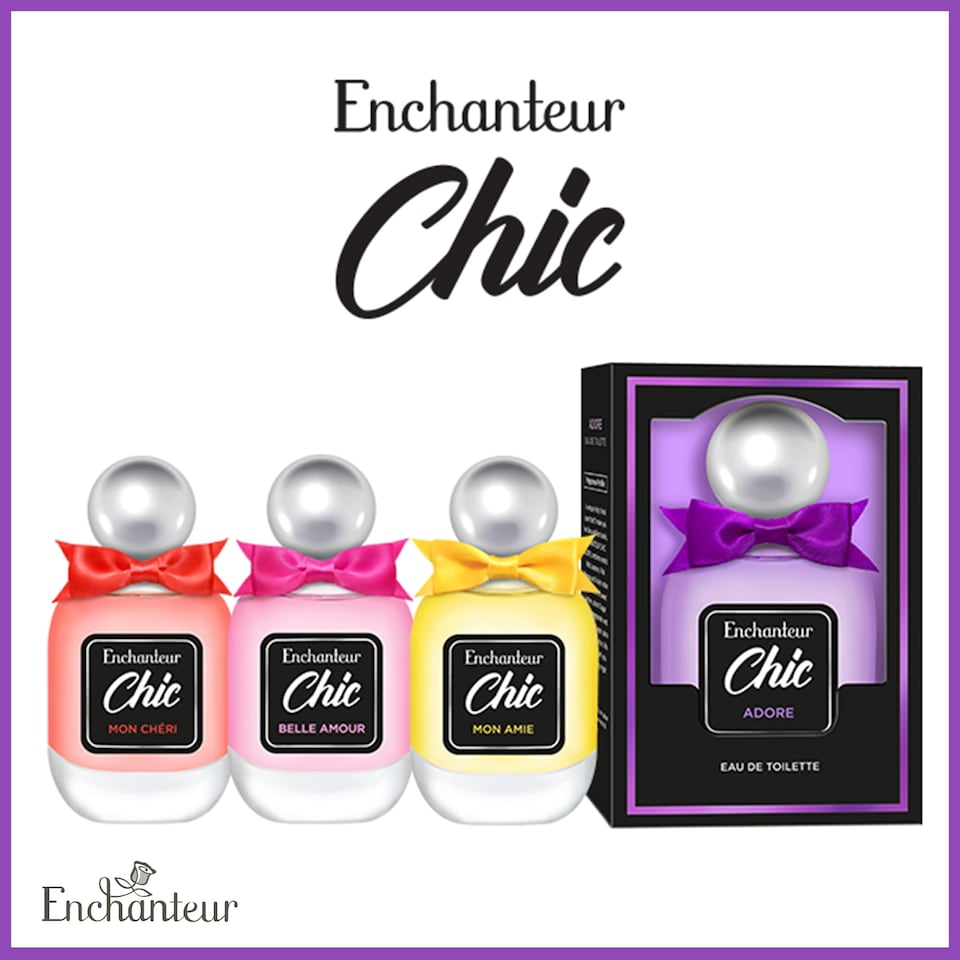 image 1 of Yardley London Enchanteur Chic Adore Eau de Toilette 50ml