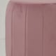 image 5 of Lakeland Furniture Bubbles Pink Velvet 1 Foot Stool