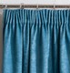 image 3 of Enhanced Living Matrix Teal 46 x 54 inch (117x137cm) Tape Top Thermal Noise reducing Dim Out Curtains (PAIR)