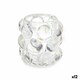 image 1 of Candleholder Microbeads Transparent Crystal 8,4 x 9 x 8,4 cm (12 Units) N/A
