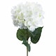 image 2 of Single Hydrangea Artificial Flower - L10 x W18 x H70 cm - White