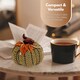 image 9 of Marco Paul 13cm Green Plush Pumpkin Soft Fabric Autumn Decoration for Halloween & Seasonal Displays
