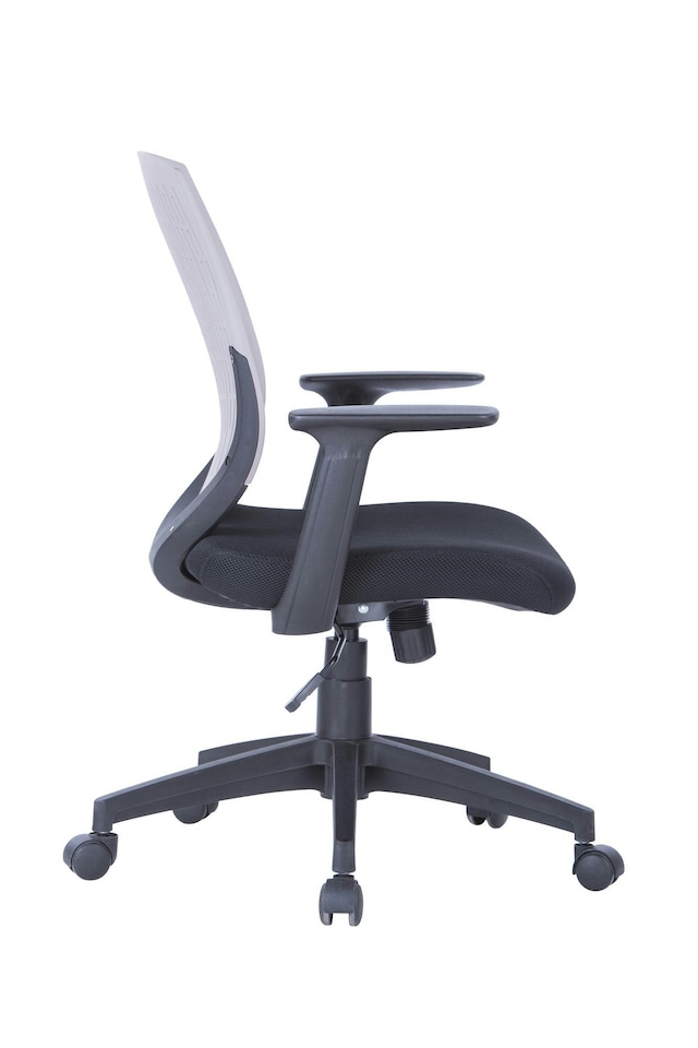 image 1 of Malibu office chair in grey / black | Grey | Grey | One Size