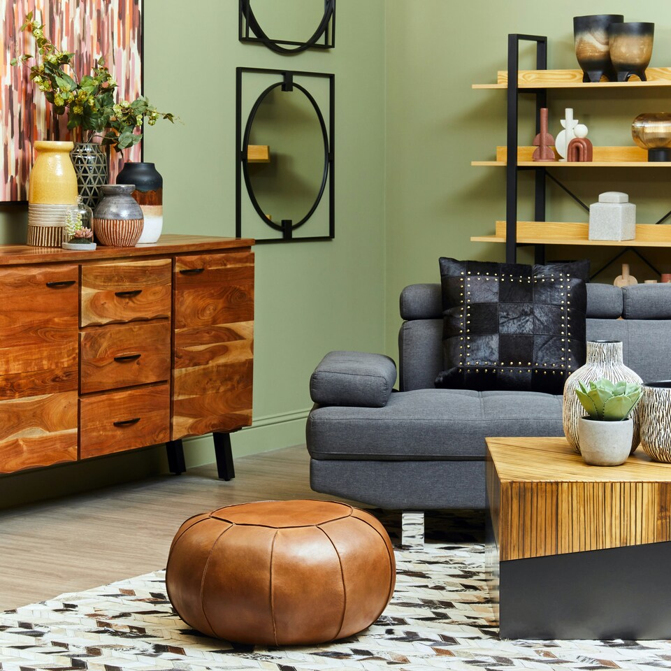 image 1 of Interiors by Premier Large Acacia Sideboard Brown