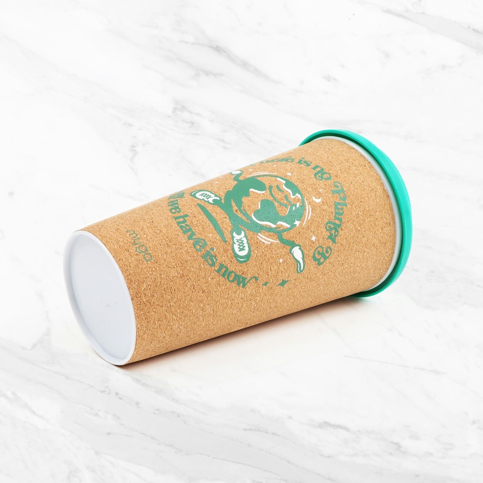 image 1 of Myga Double Walled Cork Cup - Planet B