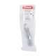 image 2 of Timco - Contract Flat Section Bolt - Satin Chrome (Size 110 x 25mm - 1 Each)