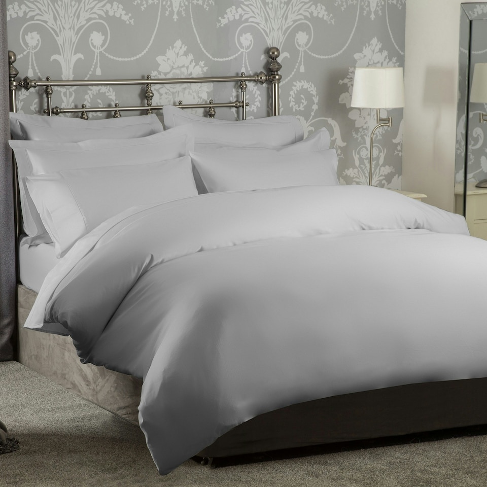 Belledorm Ultimate 1200 Thread Count Duvet Cover - Platinum - Kingsize