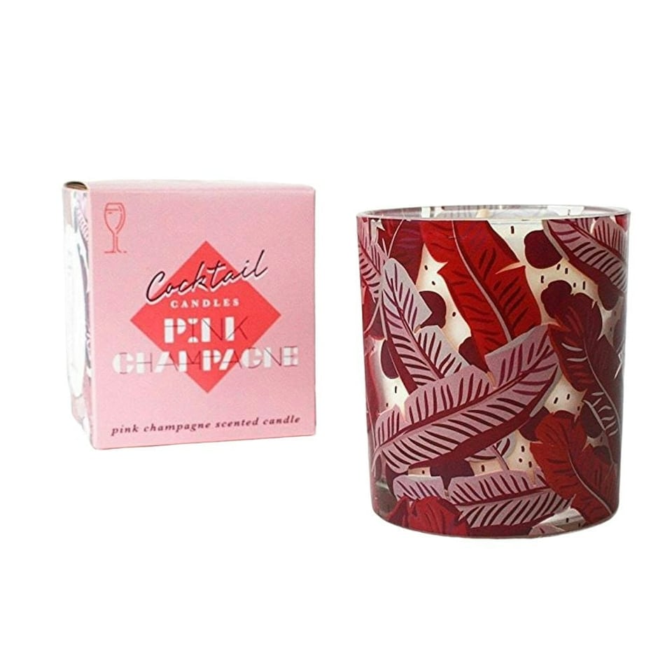 Gift Republic Candle Jar Pink Champagne
