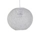 image 2 of Set of 2 Abaca - White 10 Globe Ceiling Light Shades" White