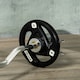 image 8 of SPORTNOW Two 5kg Olympic Weight Plates for Barbell, with Tri-Grips