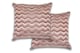 image 1 of Waves Cushion Cover 43cm x 43cm Dusky Pink | Pink | Pink