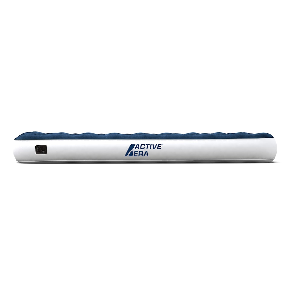 image 1 of Active Era Double Size Camping Air Bed - Navy White