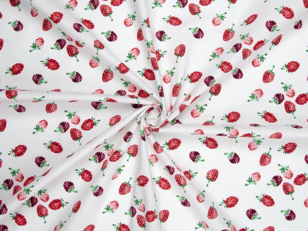 Minerva White Deadstock Cotton Poplin Bag Making Fabric per metre - 140cm / 55" Wide