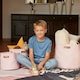 image 2 of Westford Mill Canvas Storage Basket - Pastel Pink - S Pink | S