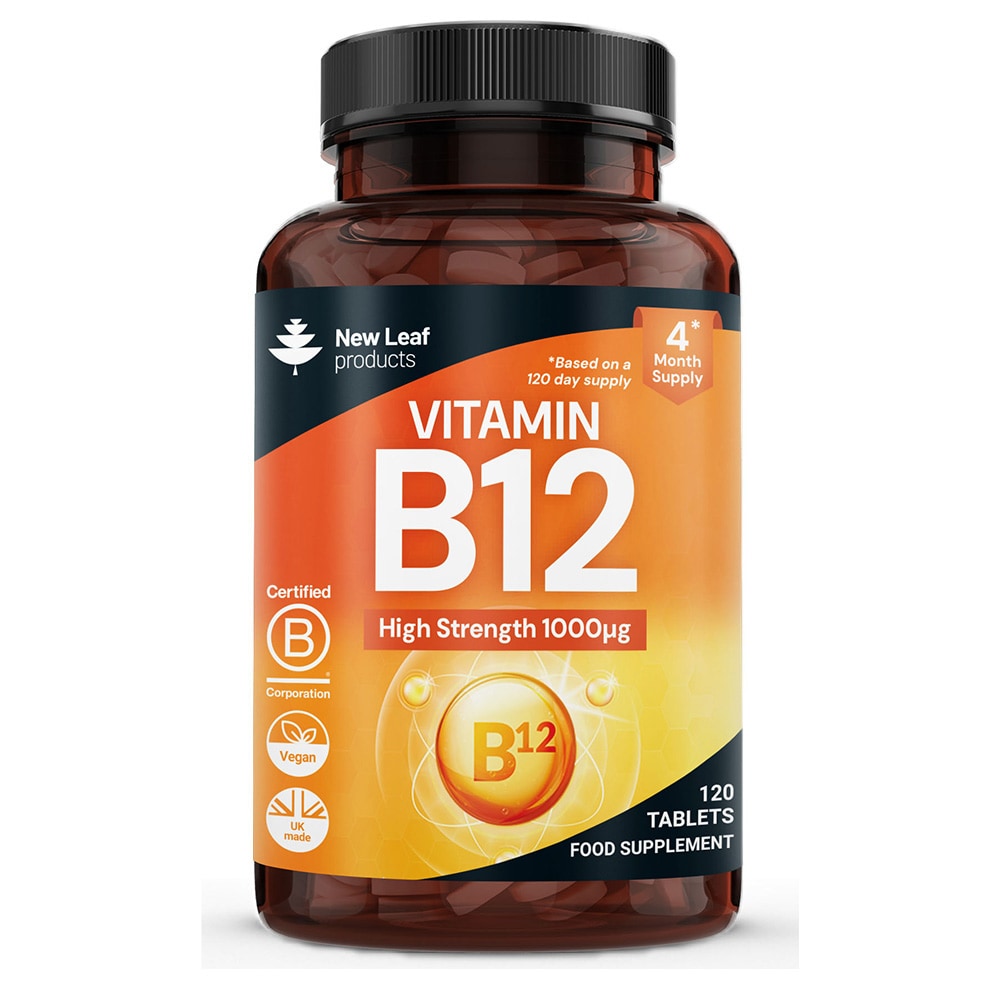 Vitamin B12 High Strength Tablets - 1000mcg MeCbl Supplement
