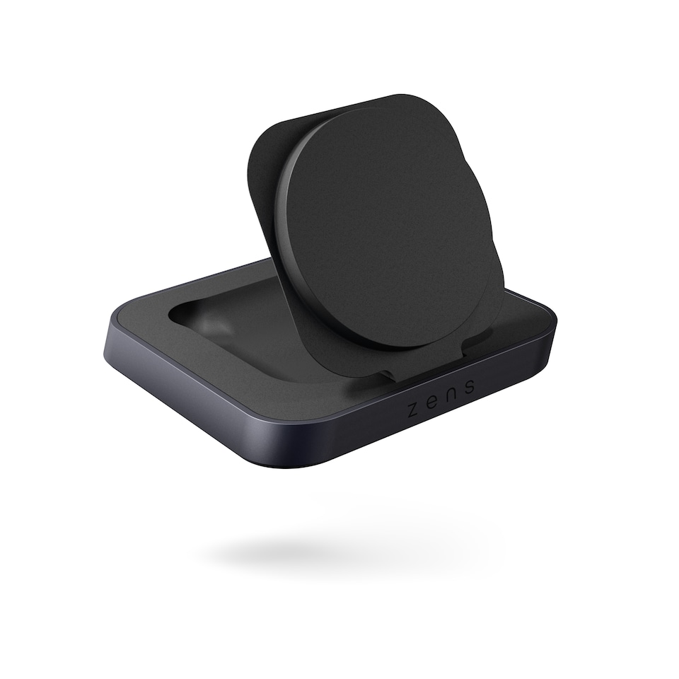 image 1 of Zens Nightstand Magnetic Wireless Charger (incl. Wall Charger) - Black