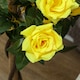 image 10 of Outsunny Set of 2 90cm Artificial Rose Tree, Fake Decorative Plant, Yellow