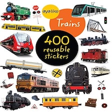 Eyelike Stickers Trains - 18D Kids Activity & Sticker - PAPERBACK - 9781523511273