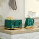image 2 of HOMCOM Kettle and Toaster Set 1.7L Rapid Boil Kettle & 4 Slice Toaster Green