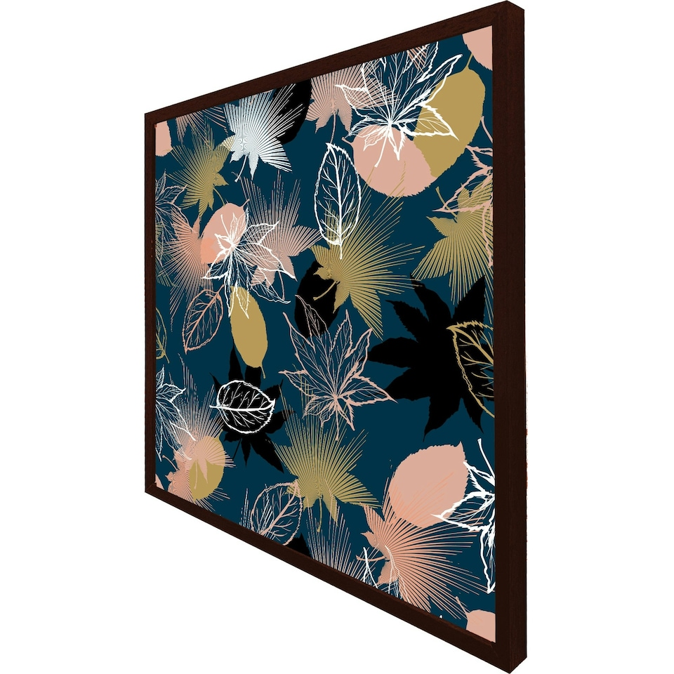 image 1 of Maple leaves (Picture Frame) Brown | Oak | XL