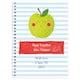 image 2 of Personalised Apple for the Teacher A5 Notebook