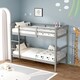 image 5 of Oliver Grey Single Wooden Bunk Bed