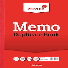 A4 Duplicate Memo Book