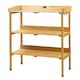 image 1 of KCT 3 Tier Potting Table Bench Outdoor Garden Wooden Station for Greenhouse Shed Workbench Gardening Planting Plant Station Stand | Brown